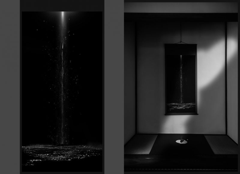 white waterfall - a Photographic Art by Akitoshi Matsuhara